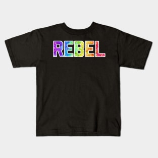 Rebel (white) Kids T-Shirt